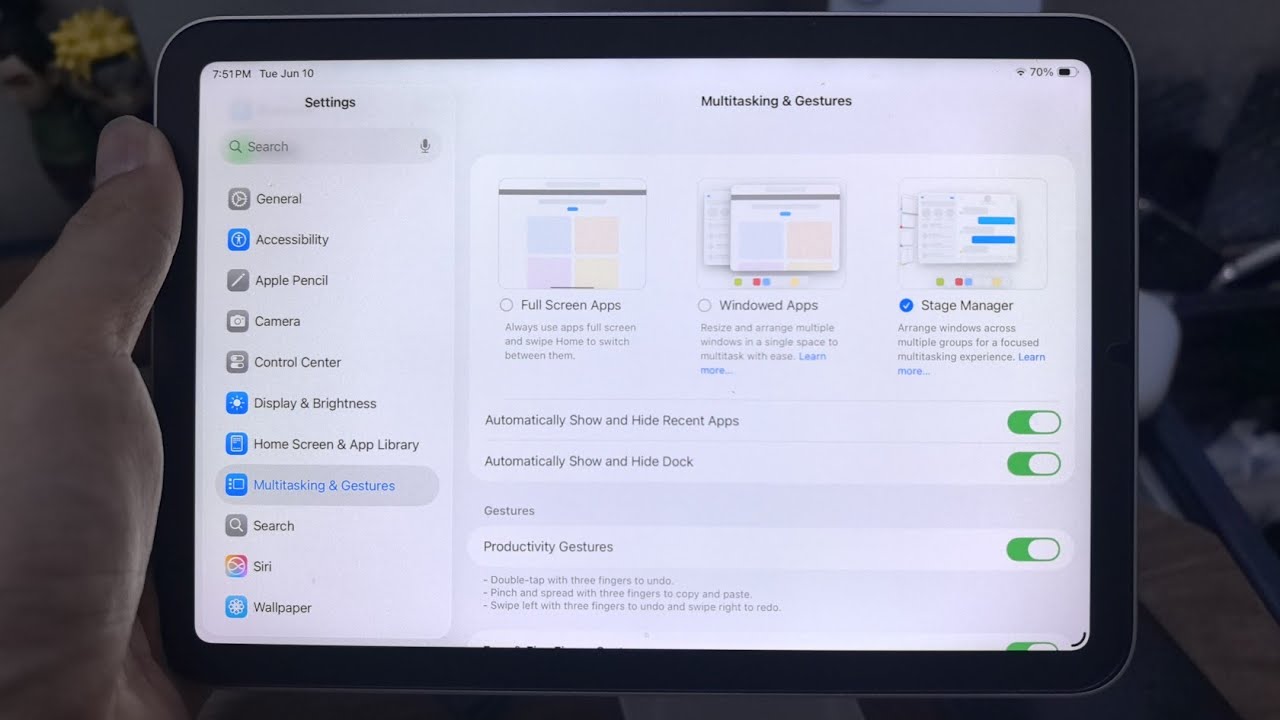 iPadOS 26 NEW 3 multitasking on iPad mini 6
