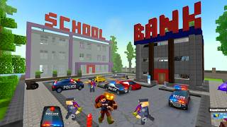 School Party Craft Halloween Monster Kidnaps Student Police Chase