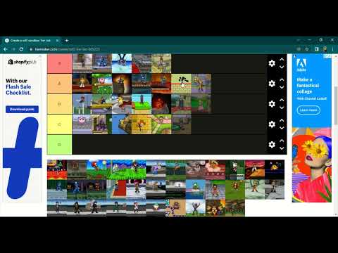 ULTIMATE SSF2 TIER