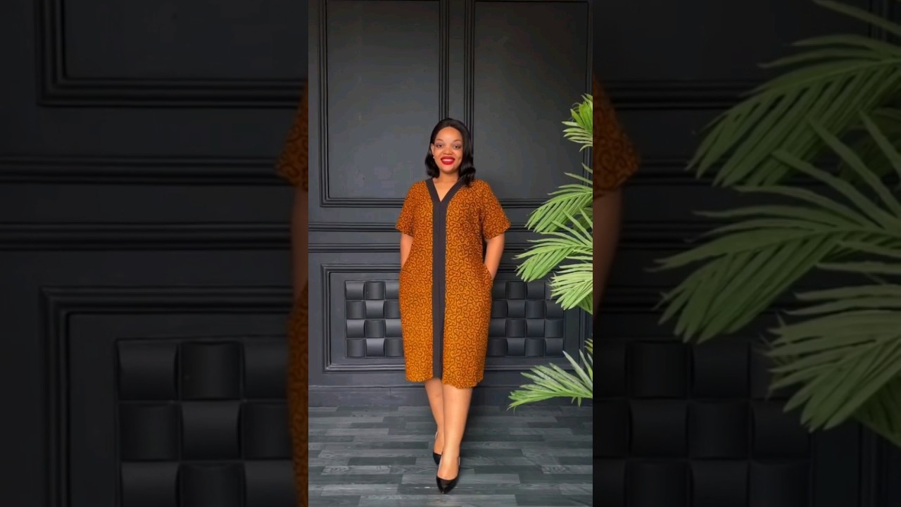 BEAUTIFUL SHORT ANKARA DRESS NEVER MISS 2024 