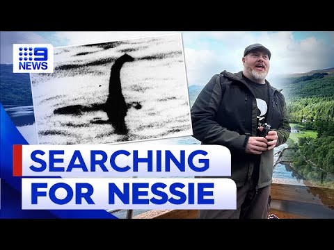 Largest search for Loch Ness monster resumes after 50 years | 9 News Australia