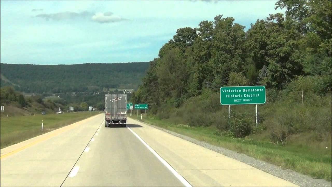 Pennsylvania Interstate 99 North Mile Marker 8085 (9/11/12) YouTube