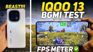 IQOO 13 120 FPS BGMI TEST AFTER 1 YEAR | FPS METER | 4.3 UPDATE 💀 | #120FPS #IQOO13 #shortsviral
