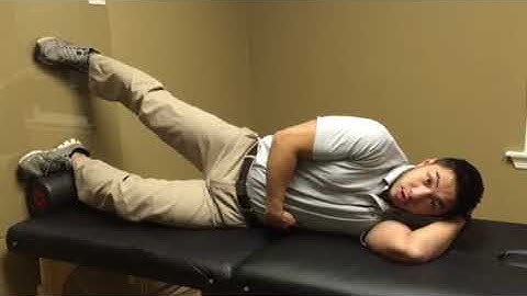 Left Sidelying Right Glute Max and Left Adduction