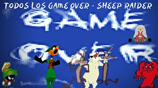 Todos los Game over.  Looney Tunes Sheep Raider 2020- Android Psx screenshot 5