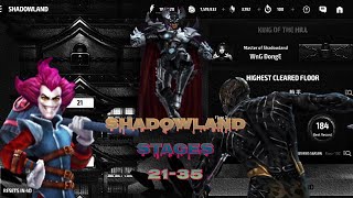 Shadowland Stages 21-35 Marvel Future Fight... Who do you use