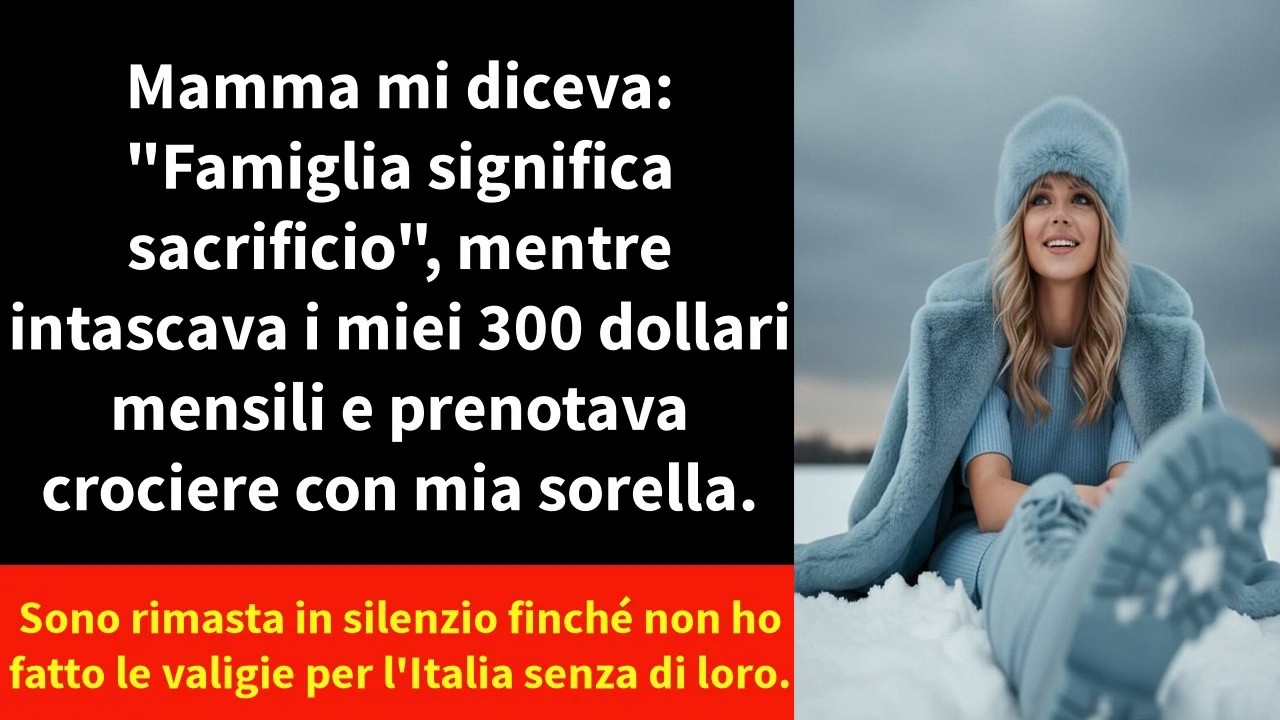 Avevo solo otto anni la prima volta che la mamma mi disse che dovevo restare a casa a badare al cane mentre loro andavano in vacanza, e ci credetti, come si crede a una madre, fino a quando non...