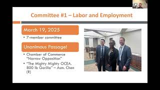 OCEA University: Assembly Bill 596--OCEA's Sponsored Legislation!