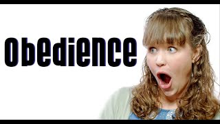 An Object Lesson on Obedience
