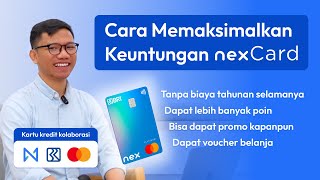 Keuntungan Kartu Kredit Nex Card | Kolaborasi Nex BRI Mastercard