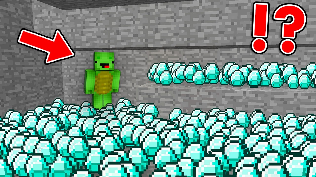 JJ and Mikey Has 1,000,000 DIAMONDS