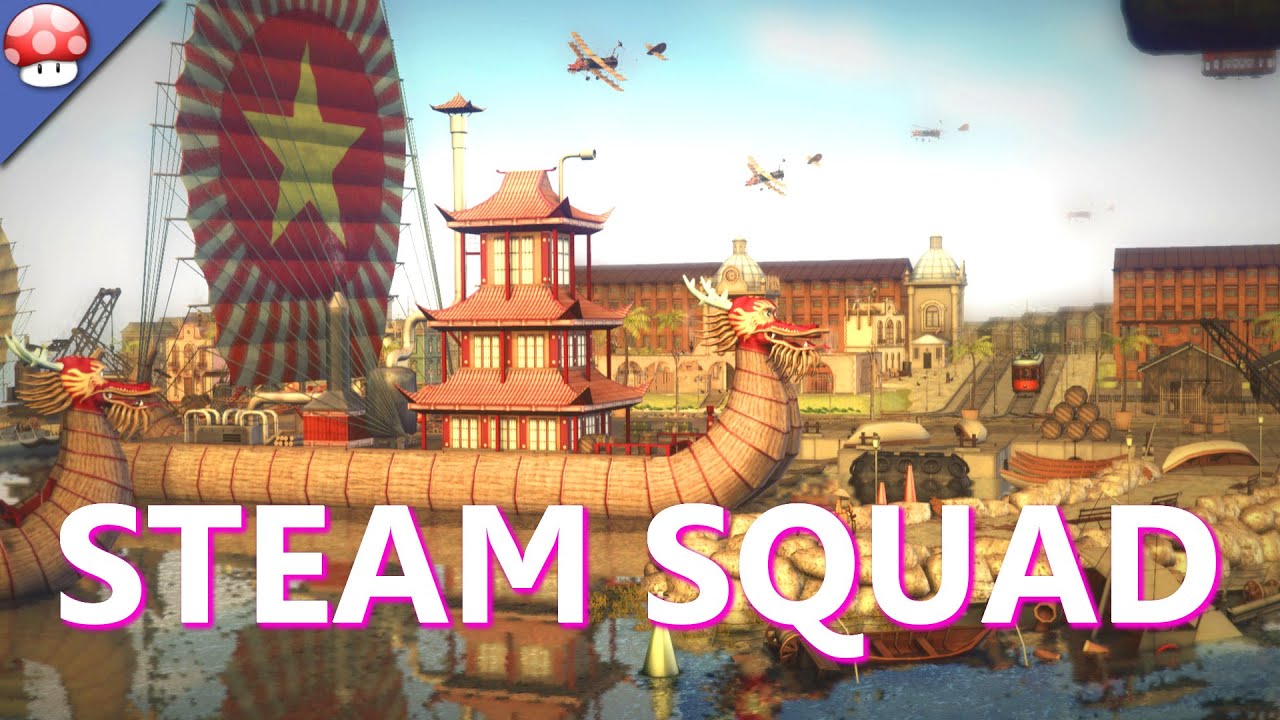 Steam Squad Gameplay PC HD [1080p/60fps]