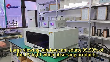 Linear UV LED Curing Lamp Chamber