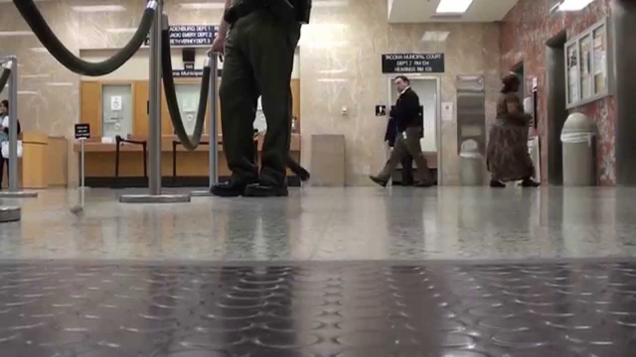 Pierce county court house arrest. March 2014. YouTube