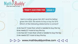 Math Practice Problem Grade 3 Question 280