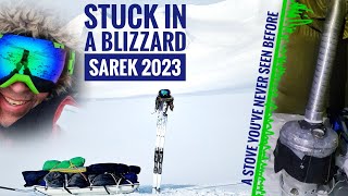 Sarek winter tour 2023 part 1 TRAPPED IN A BLIZZARD FOR 4 DAYS