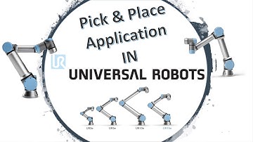 Pick & Place Application In COBOT || Universal Robot