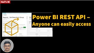 Anyone can use Power BI REST API | Access Power BI REST API without Azure App Client ID