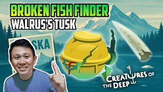 Creatures of the Deep Walrus's Tusk and Broken Fish Finder Location❗ screenshot 5