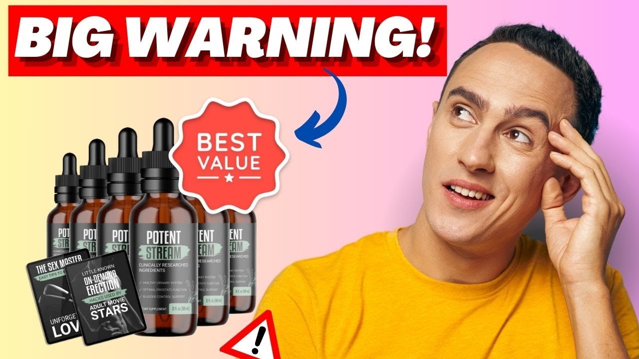 POTENT STREAM (⛔BIG WARNING!⛔)  PotentStream Review – PotentStream Reviews – PotentStream Supplement