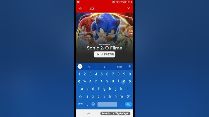 ✓ONDE ASSISTIR SONIC 2 O FILME!? QUAL SERÁ O PRIMEIRO STREAMING A EXIBIR O  FILME? 