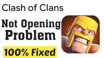 Clash of clans Not Open Problem || Unfortunately has Stopped Not working And Keeps Stopping Problem