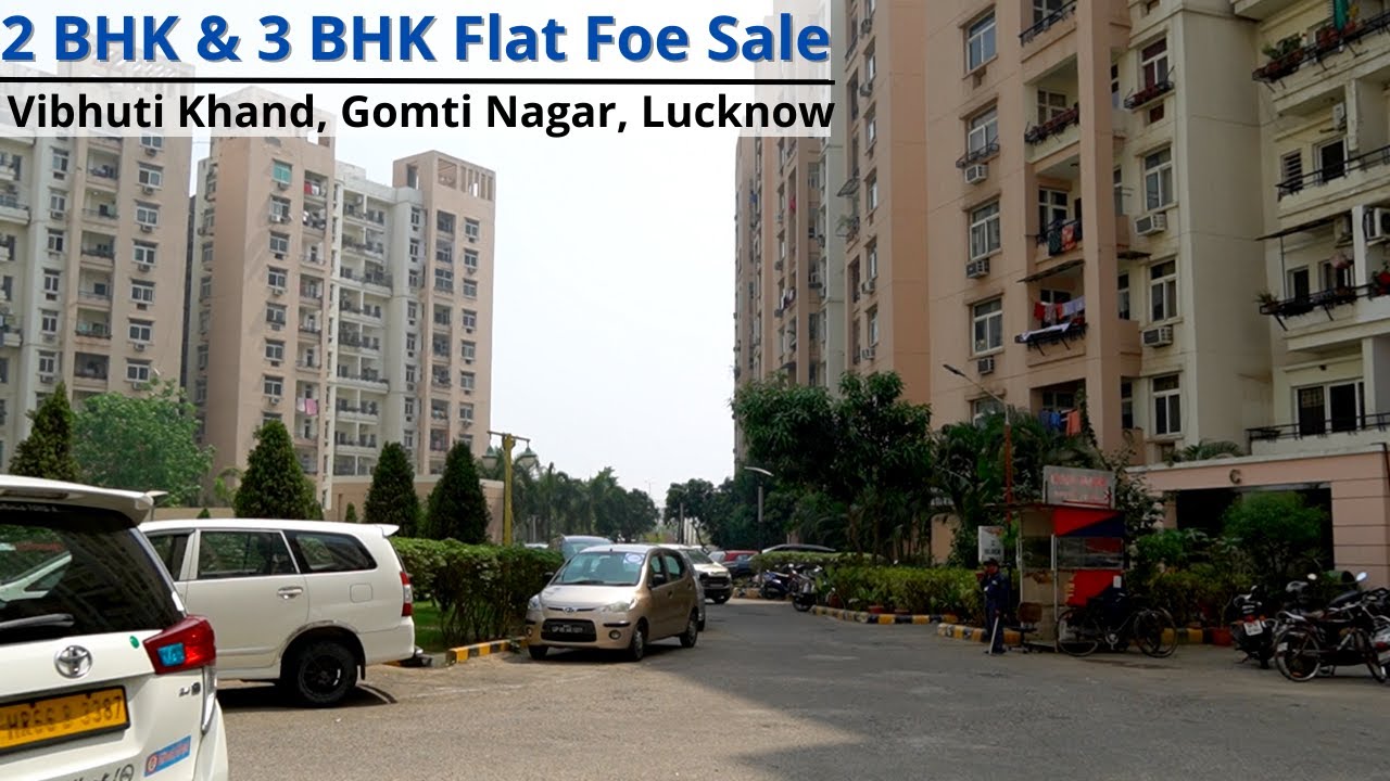 3 bhk apartment in Gomti Nagar I 2 BHK Flat for sale in Vibhuti Khand I