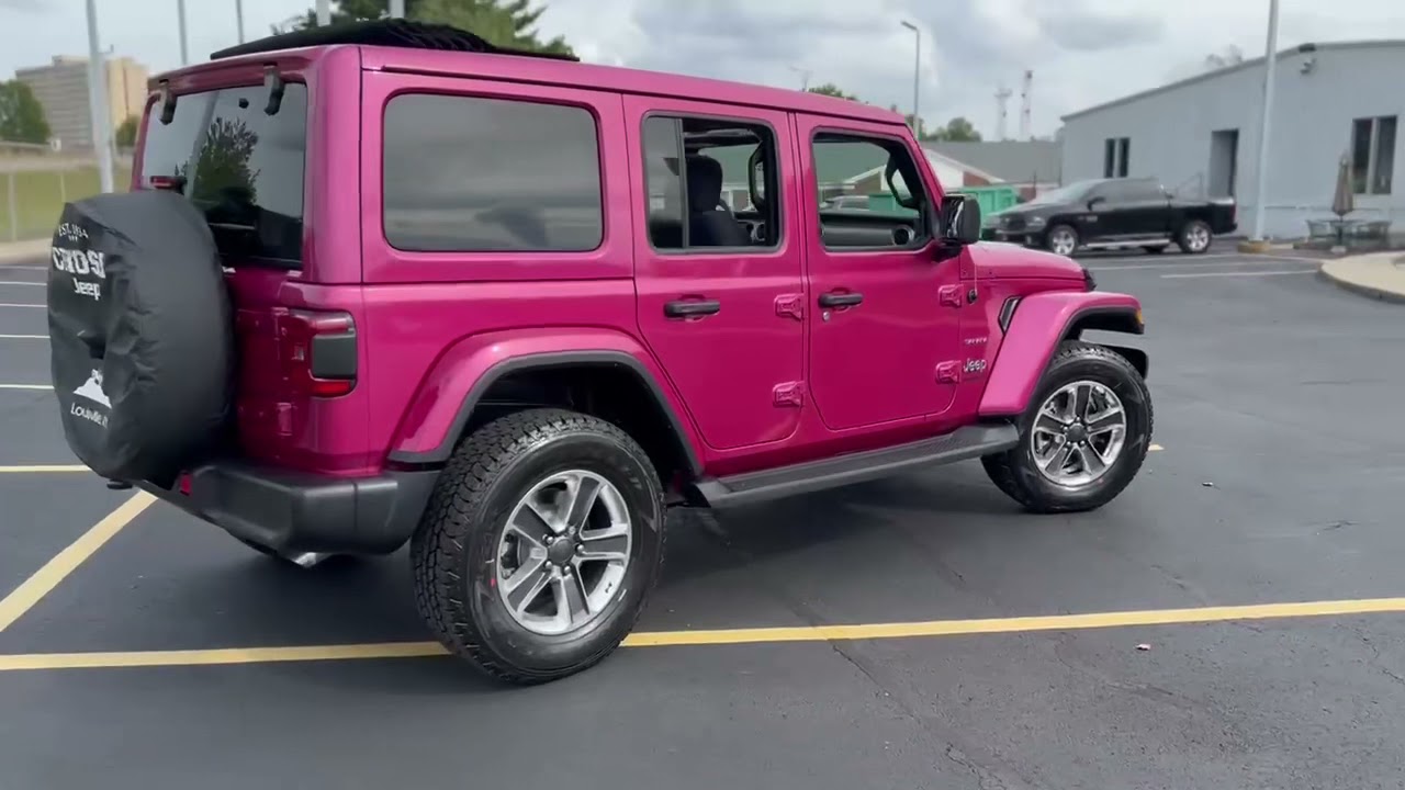 Unfiltered View of Jeeps NEW Tuscadero color - YouTube