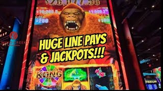 KONG Skull Island Slot: HUGE Line Pay Wins & Jackpot Payouts! screenshot 5