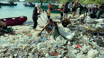 Cuộc thi đi bộ nhặt rác - chung tay làm sạch biển Côn Đảo | BRTgo