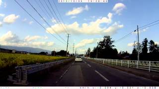 20121005 国道287号 川西町上小松～長井市歌丸