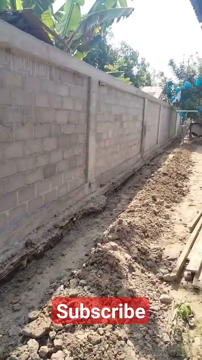 pagar batako sangat kokoh