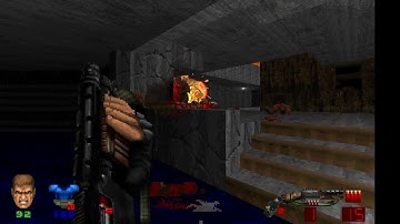 Brutal Doom V21 Beta Doom 2 Level 2 Underhalls Complete 100% Black Metal Difficulty 0 Deaths