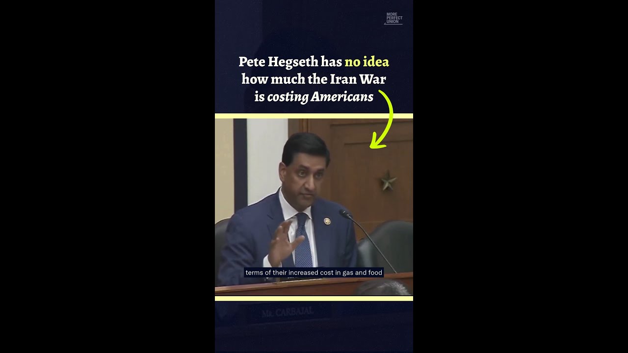 Pete Hegseth has no idea how much the Iran War is costing Americans