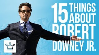 15 Things You Didn't Know About Robert Downey Jr.