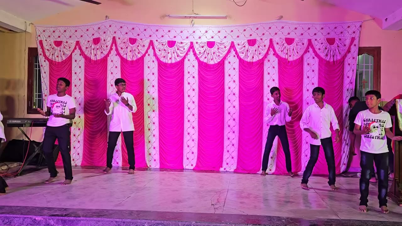 கலகலா டோனஸ் பலகாரம் | Sunday School Kids | Christmas Dance Performance