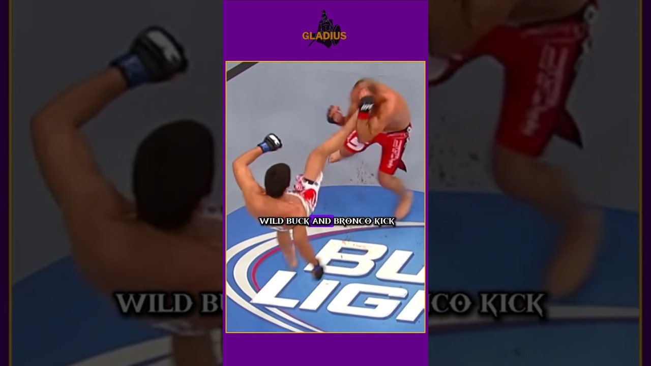 How Lyoto Machida used CONFUSION to land this JUMP KICK 