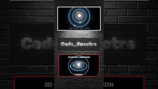 Galaxy 3D animation code is in my Telegram. #codingprojects #galaxy #3danimation #javascript #html5