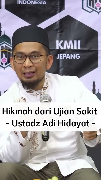 Wisdom from Ustadz Adi Hidayat's Painful Trial #lectures #ustadzadihidayat #uah