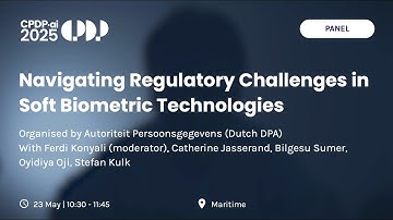 CPDP.ai 2025 - Navigating Regulatory Challenges in Soft Biometric Technologies