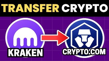 How To Transfer Crypto From Kraken To Crypto.com - Step by Step