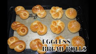 EGGLESS BREAD ROLLS/FANCY BREAD ROLL#BREADROLLS#EGGLESS#howto  #breadsforbeginners #hotelmanagement screenshot 4