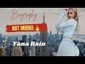 Tana Rain Biography | Who is Tana Rain | Tana Rain Curvy plus size  | Tana Rain 2025 | #model