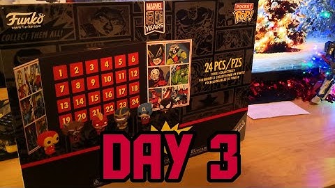 Funko Pop Marvel 80 years Advent Calendar Day 3