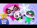 Silent Night Baby&#39;s First Snow ⭐ Baby Max Christmas Time! LittleBabyBum - Nursery Rhymes | LBB