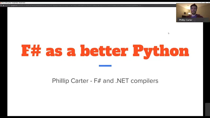 F# as a Better Python - Phillip Carter - NDC Oslo 2020