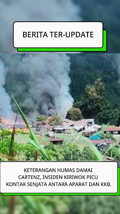 kombes pol yusuf sutejo beberkan detail insiden kiwirok #KKBBakarPuskesmasKiwirok #news  #berita