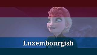 Frozen - Let It Go Unofficial Versions Multilanguage Part 5