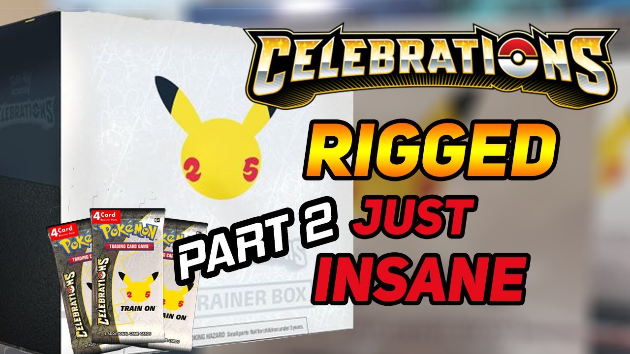 Pokemon Celebrations Still Rigged