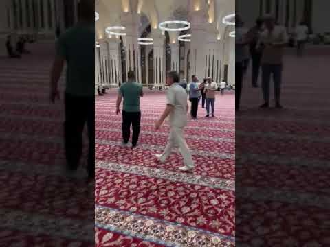 فهیم کوهدامنی   افتتاح مسجد امام اعظم در شهر دوشنبه تاجیکستان